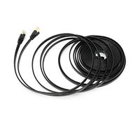 ViaGasaFamido Cable Ethernet CAT7, Cable LAN Resistente de Alta Velocidad de 10Gbps, Conector RJ45 Chapado en Oro de 600Mhz para Juegos de Enrutador (#8)