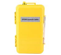 ViaGasaFamido Caja de Cable de Lanzamiento OTDR, Cable de Extensión de Fibra, Eliminador de Zona Muerta SC de 2000 M para Pruebas de Fibra óptica
