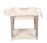 ViaGasaFamido Caja de champú Ergonómica para una Experiencia Práctica de Lavado de Cabello, un Marco Robusto, Material de Plástico para Todos (BROWN)