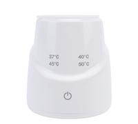ViaGasaFamido Calentador de Biberones Portátil, Calentador de Leche USB Inalámbrico Rápido con Batería de 4500 MAh, Control Inteligente de Temperatura para Viajes, Camping, Alimentación Nocturna