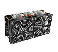 ViaGasaFamido Calentador de Inducción Módulo de Calentamiento de PCB 2500 W Anillo de Latón de Alta Frecuencia Unidad Flyback de 12 V a 48 V con Ventilador Silencioso para Reparación de Talleres de
