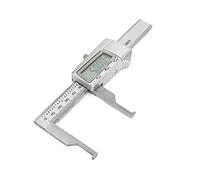 ViaGasaFamido Calibrador Digital, Herramienta de Medición de Acero Inoxidable, Diámetro Interno y Externo, Medición de Precisión de 14-75 Mm para Trabajos Mecánicos