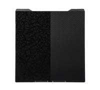 ViaGasaFamido Cama de Impresión K2, Placa de Construcción PET PEO de Doble Cara de 270x293 Mm con Textura de Diamante de Fibra de Carbono para Filamentos PLA PETG de Impresora 3D