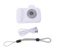 ViaGasaFamido Cámara Digital AI para Niños con Lente Dual, Pantalla LED de 2,4 Pulgadas, Lente Dual HD con Diálogo de Voz, Reconocimiento de Objetos, Regalo Educativo