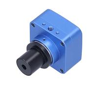 ViaGasaFamido Cámara Microscópica USB de 5MP, CMOS Digital Industrial de 2592x1944 con Adaptador de Montaje en C de 0,5X para Inspección por Visión Artificial