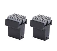 ViaGasaFamido Cepillo de Boquilla para Impresora 3D, 2 Unidades, Limpiador de Silicona de para P1S P1P X1E, Fácil Instalación a Presión para Impresiones Más Limpias
