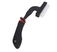 ViaGasaFamido Cepillo de Sierra de Sable de Nailon para Limpieza de Suciedad Pesada en Aplicaciones Domésticas, Ergonómico Rojo y Negro