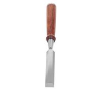 ViaGasaFamido Cincel para Madera Cincel Plano CR V con de Madera de Acero de Aleación para Carpinteros Profesionales, Borde de 20 Mm de Ancho para Tallar, Excavar, Cortar y Afilar
