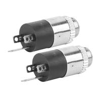 ViaGasaFamido Conector Hembra para Auriculares de 3,5 Mm, Plástico con Conector de Audio Estéreo, Paquete de 20 para Electrodomésticos de Computadora y TV