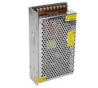 ViaGasaFamido Controlador de Fuente de Alimentación de Interruptor de 24 V CC, Adaptador de Aleación de Aluminio para Tira de Luz LED, Salida de 48 W para Impresora 3D y CCTV (S-240-24