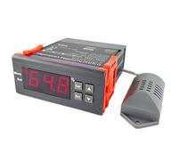 ViaGasaFamido Controlador Digital de Humedad AC220V, regulador de Humedad de Pantalla LED SVWL-8040 Compatible con Funciones de humidificación y deshumidificación