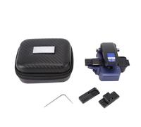 ViaGasaFamido Cortador de Cable de Fibra con Cuchilla de Fibra óptica con Accesorio 3 en 1, Retorno Automático, ángulo de Corte de ≤0,5° para Núcleos Múltiples Individuales, 250um, 900um, 3,0