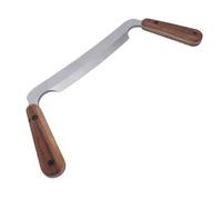 ViaGasaFamido Cortador de Corte HSS de 6 Pulgadas, Herramienta para Pelar Corteza, Afeitado de Carpintería, Herramienta de Descortezado de Madera con de Madera para Pelar, Recortar, Dar Forma