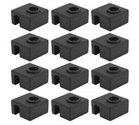 ViaGasaFamido Cubierta de Bloque de Calentador de 12 Piezas Cubierta de Calcetín de Silicona, Resistente a la Temperatura Alta, Adecuada para MK7/8/9, Excelente Calidad