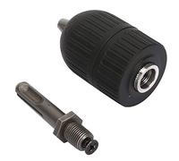 ViaGasaFamido Cuck de Taladro sin Llave de 2-13 Mm con Convertidor Adaptador SDS para Martillo Eléctrico, Se Bloquea Fácilmente y Se Libera