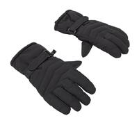 ViaGasaFamido de Nieve de Invierno, de esquí Impermeables a Prueba de Viento con Pantalla Táctil y Forro para Hombres y Mujeres, Esquiar, Hacer Snowboard Andar en Bicicleta (Black)