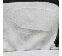 ViaGasaFamido de Trabajo de Cuero, Protectores de Piel de Oveja para Jardinería y Operaciones Mecánicas, Resistentes Al Desgaste con Cierre de Gancho y Bucle (Gris blanco)