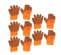 ViaGasaFamido de Trabajo de Invierno, Material de Nailon, Acolchados de Algodón, Aislamiento Grueso para Trabajos de Construcción y Refrigeración