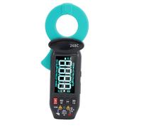 ViaGasaFamido Detección de Corriente de Fuga Pinza Amperimétrica de Verdadero Valor Eficaz 5999 Unidades con Batería Recargable Tipo C para Técnicos y Aficionados Diseño Compacto