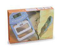 ViaGasaFamido Dinamómetro de Mano Digital con Pantalla LCD Grande y Medidor de Medición de Fuerza de Agarre con Ajustable para Entrenamiento de Rehabilitación y Fitness