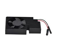 ViaGasaFamido Disipadores de Calor para 4, Aleación de Aluminio con Ventilador, Superficie Lisa, Perfectos para Refrigeración e Instalación Ligera