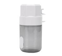 ViaGasaFamido Dispensador Automático de Alimento para Peces con 3 Ajustes de Temporizador para Peces y Tortugas, Funciona con Pilas, 350 Ml (White)