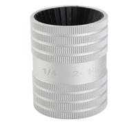 ViaGasaFamido Escariador Interior-Exterior de 5/16 a 2 1/8 Pulg, Escariador de Tubos de Acero Inoxidable, Escariador de PVC para Tubos de Chaflán