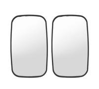 ViaGasaFamido Espejo Retrovisor para Carretilla Elevadora, Espejo Retrovisor Amplio Ajustable Universal de 2 Piezas con ABS de Alta Resistencia y Material de Vidrio para la Mayoría de las