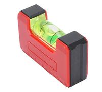 ViaGasaFamido Espíritu Magnético Herramienta Pequeña Herramienta Burbuja Resistente a la Burbuja de 6 Cm Precisión de 0.5 Mm para Medir Madera de Plomería