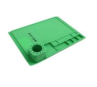 ViaGasaFamido Estera de Soldadura de Silicona Grande, Almohadilla de Reparación de Dispositivos Electrónicos Antiestática Resistente Al Calor, 40x30 Cm para Mantenimiento de Teléfonos Móviles y