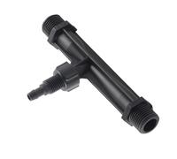 ViaGasaFamido Fertilizante de Riego Inyector Jardín Tubo de Irrigación Venturi Fertilizante Dispositivo Mezclador Herramienta Agrícola para 1/2" 3/4" o 1" BSP Conector de Entrada/Salida(G1/2 Inch)