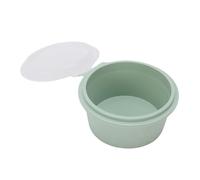 ViaGasaFamido Fiambrera de Silicona, Contenedor Portátil para Almacenamiento de Alimentos, Diseño Sellable para el Hogar y Viajes, Paquete de 3 Contenedores para Refrigerios