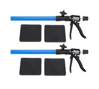 ViaGasaFamido Gato para Gabinete, 2 Unidades, Poste de Soporte Ajustable, de Tercera Mano, Varilla Telescópica de 19,69 a 45,28 Pulgadas con Almohadillas Antideslizantes, para Instalación de