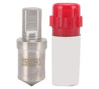 ViaGasaFamido Greater HRC 3 Tester de Dureza 120 ° Angle con Vástago de 6.35 Mm para Probadores Manuales de Dureza de Dial de Marcación Eléctrica Digital