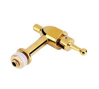 ViaGasaFamido Grifo de Cobre, Aleación de Cobre y Zinc, Mango de Aleación de Zinc, Tuerca Dorada Antidesgaste, Juntas de Goma, Dispensador para el Hogar y restaurante. (Oro 12mm)