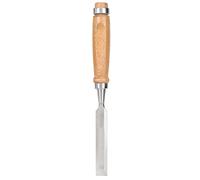 ViaGasaFamido Herramienta de cincel de madera Cr-V de 16 mm, herramientas de carpintería de cincel plano de aleación de cromo vanadio con mango de madera,cincel para trabajar la madera