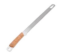 ViaGasaFamido Herramienta de Medición de Acero con Regla Resistente de Doble Propósito con de Tilo para Ingenieros y Estudiantes de 11,8 Pulgadas