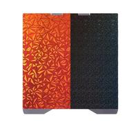 ViaGasaFamido Hoja PEO PEY de Doble Cara para K2 Placa de Construcción Suave Camaleón de 270x293 Mm con Superficie que Cambia de Color PEO Starry Sky Fácil Extracción
