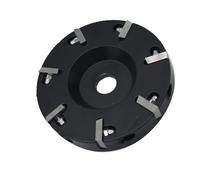 ViaGasaFamido Hoof Recort Disc Professional Hoof Troim Disc Plate 8 Rueda de Molienda de Cuchillas para Caballos, Cabras, Vacas, Tambor de Madera