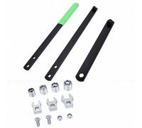 ViaGasaFamido Juego de Herramientas de con Llave Tensora de Correa Serpentina con Tornillos Hexagonales Acolchados para Aplicaciones Automotrices con Accionamiento de 1/2 pulg. y 3/8 pulg.