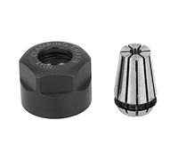 ViaGasaFamido Juego de Tuercas de Pinza de Acero con Resorte de Mandril ER11, Mandril de Fresado CNC de 3,175 Mm para Máquinas de Grabado y Piezas de Torno, 4 Tamaños Disponibles para Uso de