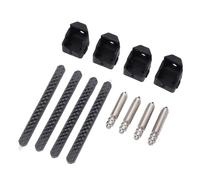 ViaGasaFamido Kit de Boquillas Hotend de Acero Endurecido de Intercambio Rápido para Impresora 3D X, 0,25mm, 0,4mm, 0,6mm, Completo con Accesorios de Silicona, 4 Uds.