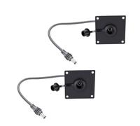 ViaGasaFamido Kit de Enchufe de Pared Pasante, Construcción de Aluminio de Alta Calidad, Ideal para Vehículos Recreativos y Uso Marino, Paquete de 2