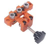 ViaGasaFamido Kit de Plantilla de Tiniebla de Aluminio Resistente, Posicionamiento de Agujeros Precisos, Escamas Grabadas, Versátil 3 en 1 Kit de Plantilla de Espiga, Sujeción Rápida para Proyectos