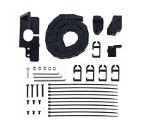 ViaGasaFamido Kit de Transportador de Cables de Alta Temperatura para Impresora 3D, Cadena de Arrastre para AD 5M 5M Pro, Plástico Duradero, Fácil Instalación