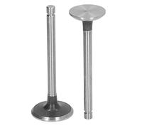 ViaGasaFamido Kit de Válvulas de Motor de Escape y Admisión compatible con Mini Tiller 186F FA, Aleación de Acero, 2 Unidades, Repuesto para Generador