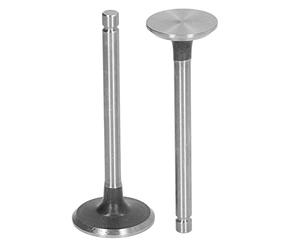 ViaGasaFamido Kit de Válvulas de Motor de Escape y Admisión compatible con Mini Tiller 186F FA, Aleación de Acero, 2 Unidades, Repuesto para Generador