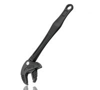 ViaGasaFamido Llave Ajustable, Mandíbula de Trinquete Autoblocante, Llave para Tubos Industriales de Acero Cr Mo con Junta Tratada Térmicamente para Plomería, Reparaciones Mecánicas de