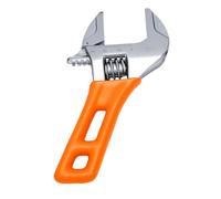 ViaGasaFamido Llave de Plomería Ajustable Duradera de 6 Pulgadas con Apertura de Mandíbula de 30 Mm, Corto Ergonómico para Reparaciones en el Hogar y el Garaje, Herramienta Liviana y Versátil