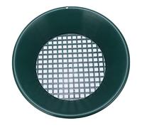 ViaGasaFamido Manual de Diseño de Cuadrícula Inferior Herramienta de Panning de Oro 350 Mm Bandeja de Paneles de Lavado de Oro Accesorio para Minería de Oro y Experimento de Beneficio